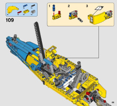 LEGO 42074 instructions page 65 – build guide