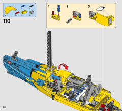 LEGO 42074 instructions page 66 – build guide