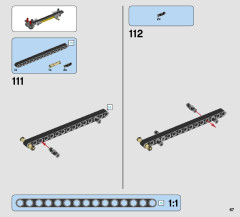 LEGO 42074 instructions page 67 – build guide