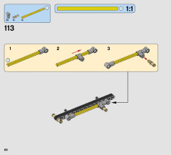 LEGO 42074 instructions page 68 – build guide
