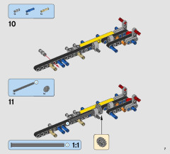 LEGO 42074 instructions page 7 – build guide
