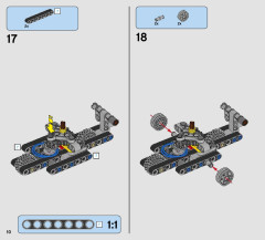 LEGO 42074 instructions page 10 – build guide