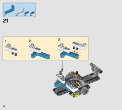 LEGO 42074 instructions page 12 – build guide