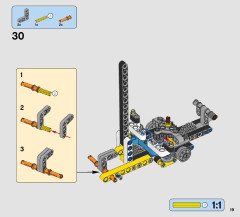 LEGO 42074 instructions page 19 – build guide
