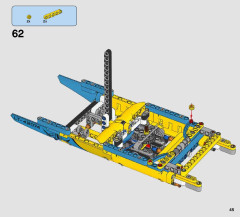 LEGO 42074 instructions page 45 – build guide