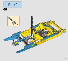LEGO 42074 instructions page 49 – build guide