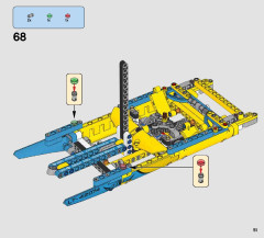 LEGO 42074 instructions page 51 – build guide