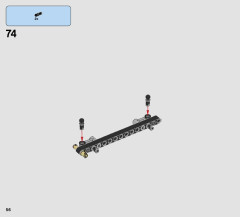 LEGO 42074 instructions page 56 – build guide