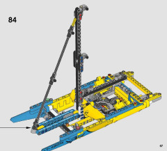 LEGO 42074 instructions page 67 – build guide
