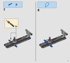 LEGO 42074 instructions page 7 – build guide