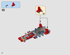 LEGO 42075 instructions page 10 – build guide
