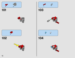 LEGO 42075 instructions page 72 – build guide