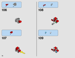 LEGO 42075 instructions page 74 – build guide