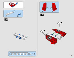 LEGO 42075 instructions page 77 – build guide