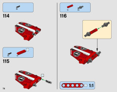 LEGO 42075 instructions page 78 – build guide