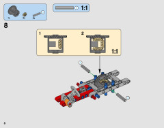 LEGO 42075 instructions page 8 – build guide
