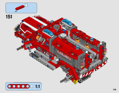 LEGO 42075 instructions page 109 – build guide
