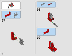 LEGO 42075 instructions page 72 – build guide