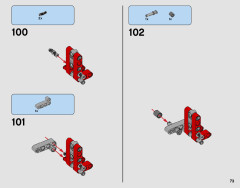LEGO 42075 instructions page 73 – build guide