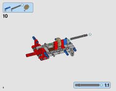 LEGO 42075 instructions page 8 – build guide