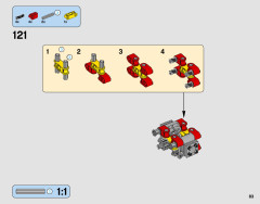 LEGO 42075 instructions page 83 – build guide