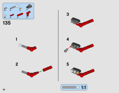 LEGO 42075 instructions page 92 – build guide