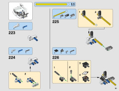 LEGO 42076 instructions page 141 – build guide