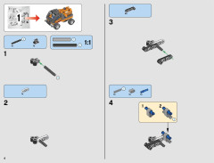 LEGO 42076 instructions page 4 – build guide