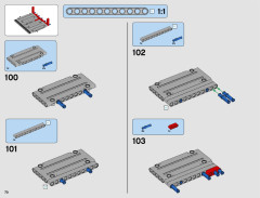 LEGO 42076 instructions page 70 – build guide