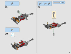 LEGO 42076 instructions page 9 – build guide