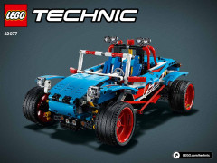 LEGO 42077 instructions page 1 – build guide