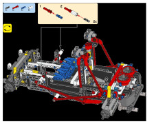 LEGO 42077 instructions page 119 – build guide