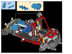 LEGO 42077 instructions page 121 – build guide