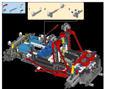 LEGO 42077 instructions page 122 – build guide