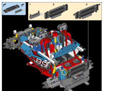 LEGO 42077 instructions page 139 – build guide