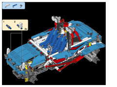 LEGO 42077 instructions page 163 – build guide