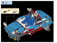 LEGO 42077 instructions page 164 – build guide