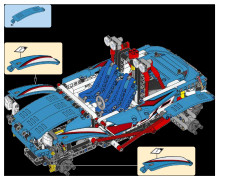 LEGO 42077 instructions page 165 – build guide