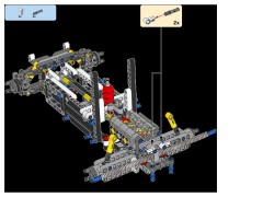 LEGO 42077 instructions page 71 – build guide
