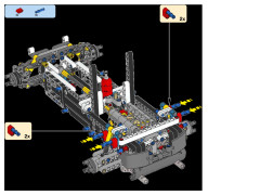 LEGO 42077 instructions page 83 – build guide