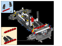 LEGO 42077 instructions page 84 – build guide