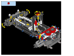 LEGO 42077 instructions page 91 – build guide