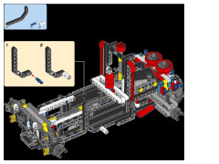LEGO 42077 instructions page 95 – build guide