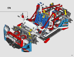 LEGO 42077 instructions page 111 – build guide