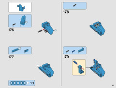 LEGO 42077 instructions page 113 – build guide
