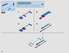 LEGO 42077 instructions page 128 – build guide