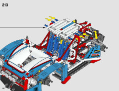 LEGO 42077 instructions page 130 – build guide