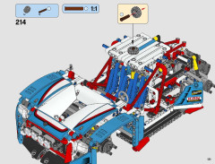 LEGO 42077 instructions page 131 – build guide