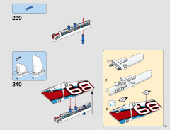 LEGO 42077 instructions page 145 – build guide