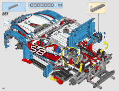 LEGO 42077 instructions page 154 – build guide
